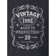 thumbnail image 2 of 9 Crowns Tees Vintage Aged to Perfection 30th 40th 50th 60th 70th 2021 Birthday T-Shirt, 2 of 3