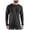 Black, variant on GEWSEY Long Sleeve Shirts for Men UPF 50 Sun Shirts UV Protection Rash Guard Swim Shirts Fishing Summer Athletic (Navy, XL)