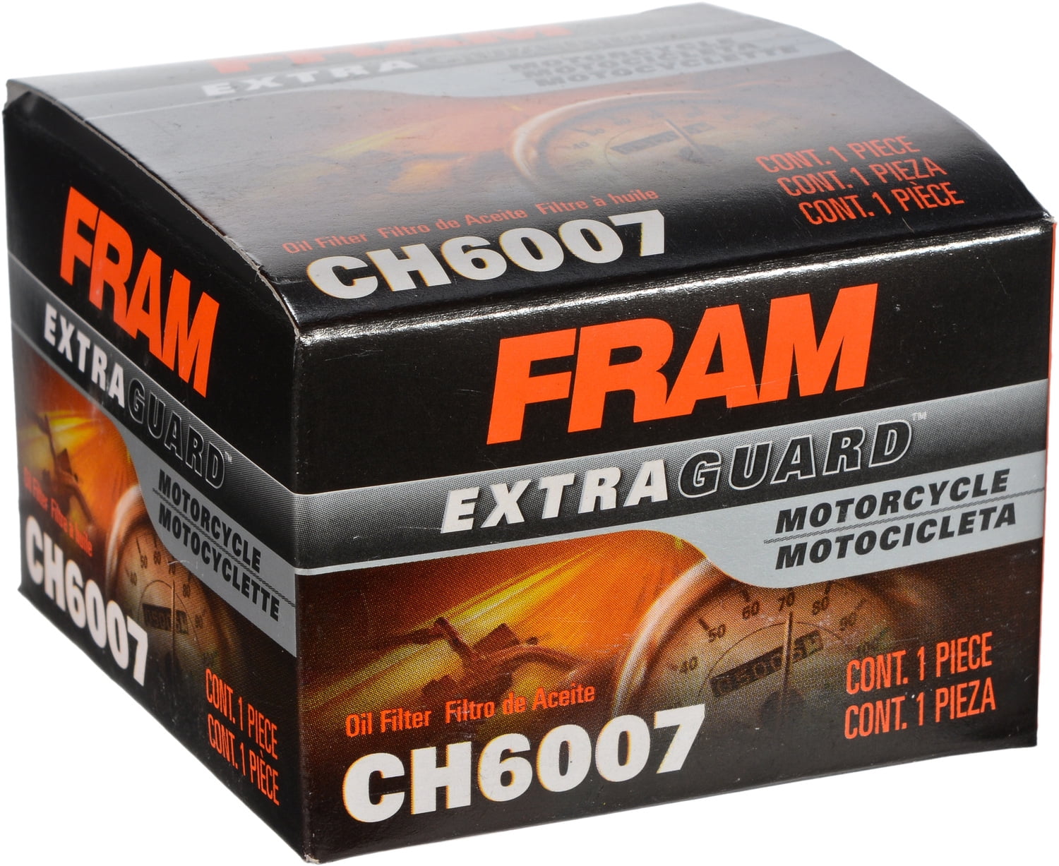 FRAM Motorcycle/ATV Oil Filter, CH6007 for Select Honda Models