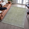 thumbnail image 6 of Addison Rugs Mayfield Premium Machine Washable Traditional Global Aloe Rectangle Rug, 9' x 12', 6 of 6