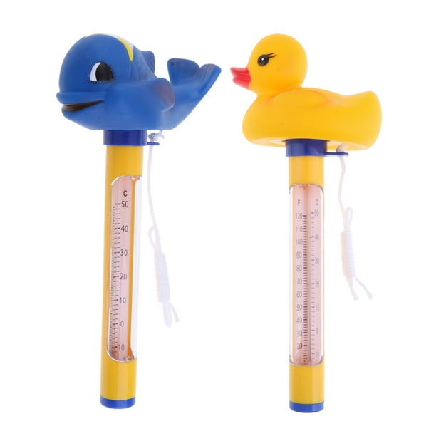 Termómetro Flotante Sunnimix de 2 piezas para Piscina Y spas Ajuste de temperatura del agua