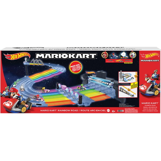Hot Wheels Mario Kart Rainbow Road Track Set - Walmart.ca