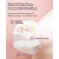 thumbnail image 4 of Extractor de leche portátil con manos libres NCVI 8111 con 4 modos y 9 niveles, 4 of 7