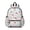 Fireman and Cloud, variant on Fireman and Ladder Blue Pattern Backpack for School, Cute School Bag with Adjustable Shoulder Straps and Padded Back, 13.4"x11"x4.7"