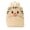 Khaki, variant on Kids Backpack Boys Cute Tiger Face Daypack with 3D Ears Embroidery Stripes Back to School Supplies for Kids Backpack for Girls Pink