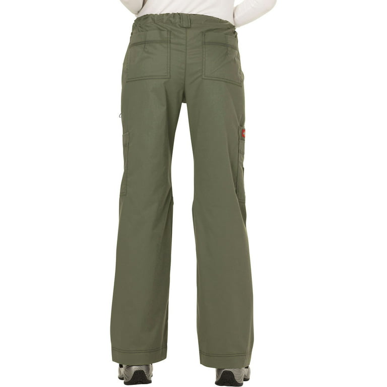 Dickies Jr. Fit Low-Rise Drawstring Cargo Pant - Olive - New Star
