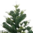 thumbnail image 5 of vidaXL Artificial Hinged Christmas Tree with Flocked Snow 59.1", 5 of 7