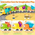 thumbnail image 4 of Set de tren eléctrico Ellinjan con luces y música para niños pequeños, 4 of 7