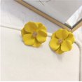 thumbnail image 1 of 2 Pcs Flower Earrings Super Fairy Soft Earring, Yellow, 1 of 5