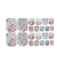 thumbnail image 1 of PVCS Waterproof Cute Toe Nail Stickers Summer Fashion Manicure Foot Stickers, 1 of 1