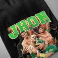 thumbnail image 3 of Unisex John Cena Youth Mens Short Sleeve Shirt Hawaiian Shirts Cotton Round Neck T-Shirt Tops Clothes T-Shirts, 3 of 3