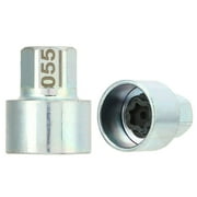 Eotvia Wheel Lock Key, Anti Theft Lugnut Socket Metal Anti Deformation for Car 055