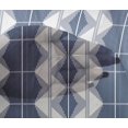 thumbnail image 4 of oneOone Viscose Chiffon Fabric Triangle & Hexagon Geometric Printed Fabric 1 Yard 42 Inch Wide, 4 of 4