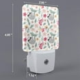 thumbnail image 2 of Honeii Cute Cartoon Sloth Print LED Night Light with Light Sensor, Night Lights Plug Into Wall,Ideal for Bedrooms and Hallways-UK, 2 of 7