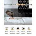 thumbnail image 6 of Fsddascl Black Boho Geometric Blackout Curtains for Bedroom/Living Room, Thermal Insulated Kitchen Curtains, Retro Simple Ethnic Abstract Motifs Grommet Darkening Window Treatment Drapes 42"x84"x2, 6 of 8