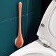 thumbnail image 4 of Cepillo de cabeza plana de silicona Cepillo suave flexible Dispositivo de limpieza de inodoro de estilo moderno JShteea El nuevo, 4 of 6