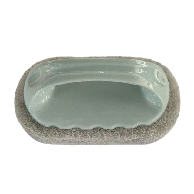 Toystoory Cepillo de limpieza Herramientas de esponja de descontaminación fuerte Azulejo Estufa Cuenco Mango de plástico Cepillos Hogar Baño Cocina y Comedor Azul Toystoory HA079593-03