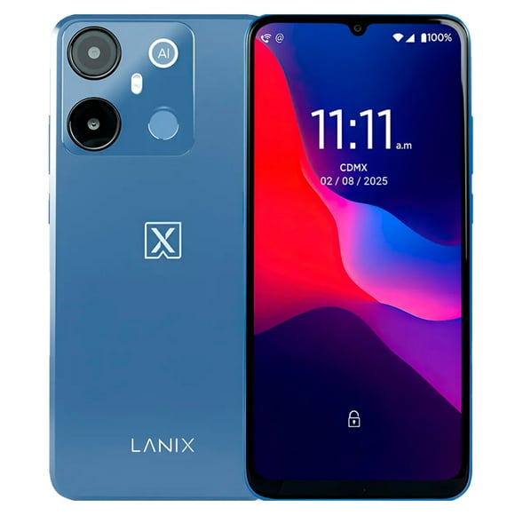 Smartphone Lanix Alpha 2 Dual Sim 128 GB Azul 6GB RAM