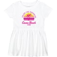 thumbnail image 3 of Inktastic Summer Enjoy the Sunshine Cocoa Beach Florida in Pink Girls Baby Dress, 3 of 5