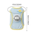 thumbnail image 3 of Dog Cooling Vest With Fan – Breathable Ice Silk Mesh, Rechargeable Air-Conditioned Jacket, Adjustable Summer Outdoor Wear For Small Medium Large Breeds,Pet Clothes, 3 of 3
