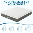 thumbnail image 5 of Queen Mattress 14 inch, Medium Firm, Pillow Top Hybrid Pocket Spring Mattress in a Box, 5 of 8