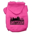 thumbnail image 5 of Pet, Dog  Cat Hoodie Screen Printed, "Amsterdam Skyline", 5 of 10