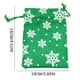 thumbnail image 5 of Bolsa Pequeña de Copos de Nieve Navideños, Bolsa de Lino para Regalo de Copos de Nieve, Bolsa para Dulces, Bolsa para Paquetes, 5 of 5
