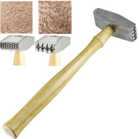 

Texturing Hammer Texture on Metal Surface Stars & Crosshatch Designs Patterns