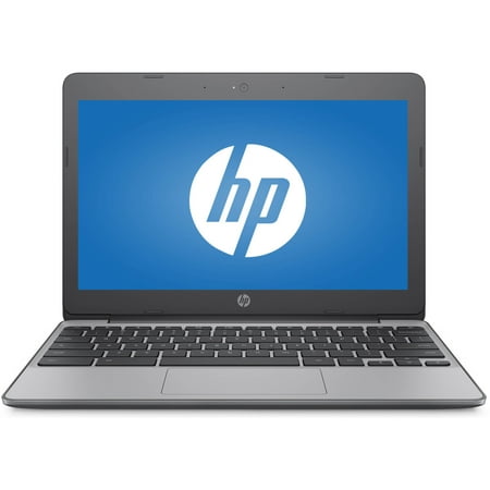 HP 11-v010wm 11.6" Chromebook, Chrome, Intel Celeron N3060 Processor, 4GB RAM, 16GB eMMC Drive