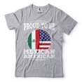 thumbnail image 5 of Mexican American Shirt Mexico National Flag Shirt Mexico Patriotic Shirt American Mexican T Shirt (X-Large Military Green), 5 of 6