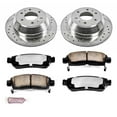 thumbnail image 3 of PowerStop Rear Z36 Truck & Tow Carbon-Fiber Ceramic Brake Pad and Drilled and Slotted Rotor Kit Fits: BUICK CHEVROLET GMC ISUZU OLDSMOBILE SAAB Select Models K2050-36, 3 of 9