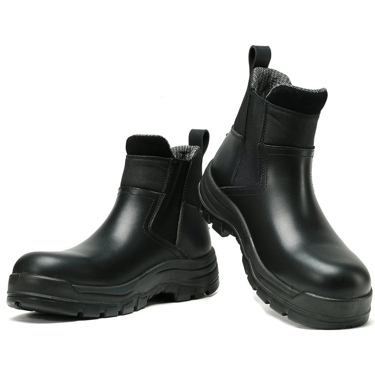HANDMEN Men's LV822 Slip-On Work Boots