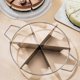 thumbnail image 4 of Pancake Cutter Stainless Steel Pie Slicer Rust Proof Cake Divider with Side Handle 6 Grids Pie, 4 of 5