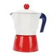 thumbnail image 2 of Fabricante De Café Italiano, aleación De Aluminio Portátil Estufa Olla, 150ml 3 Tazas, Camping, 2 of 7