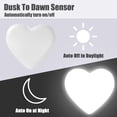 thumbnail image 3 of 1pack Cute Nightlight Heart-Shaped Soft White Night Light LED Night Lights Plug into Wall for Men and Women, 3 of 7