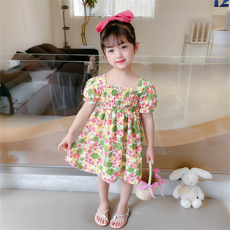 Zhaghmin Baby Girl Floral Dress