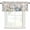 Blue, variant on Sage Green Pumpkin Fall Kitchen Valances for Windows, Thanksgiving Weeping Wooden Bathroom Window Valances 42x18 Inch Rod Pocket Window Treatments Valance Curtains for Living Room Bedroom Decor