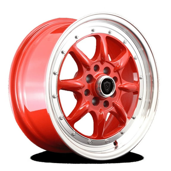 15X8 8-100/114.3 G-LINE # 8006 RED CENTE/P. LIP (R-LP) 20/73.1