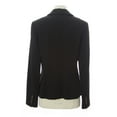 thumbnail image 2 of METRADAMO Women's Three Button Wool Blazer IT 48 Black, 2 of 2