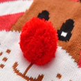 thumbnail image 3 of Baby Girl Boy Christmas Sweater Cartoon Knitted Pullover Top, 3 of 6