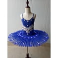 thumbnail image 4 of Profesional Led tutú Balett vestido niña niños Swan Lake Ballet disfraz plato bailarina vestido niños escenario fiesta ropa de baile, 4 of 4