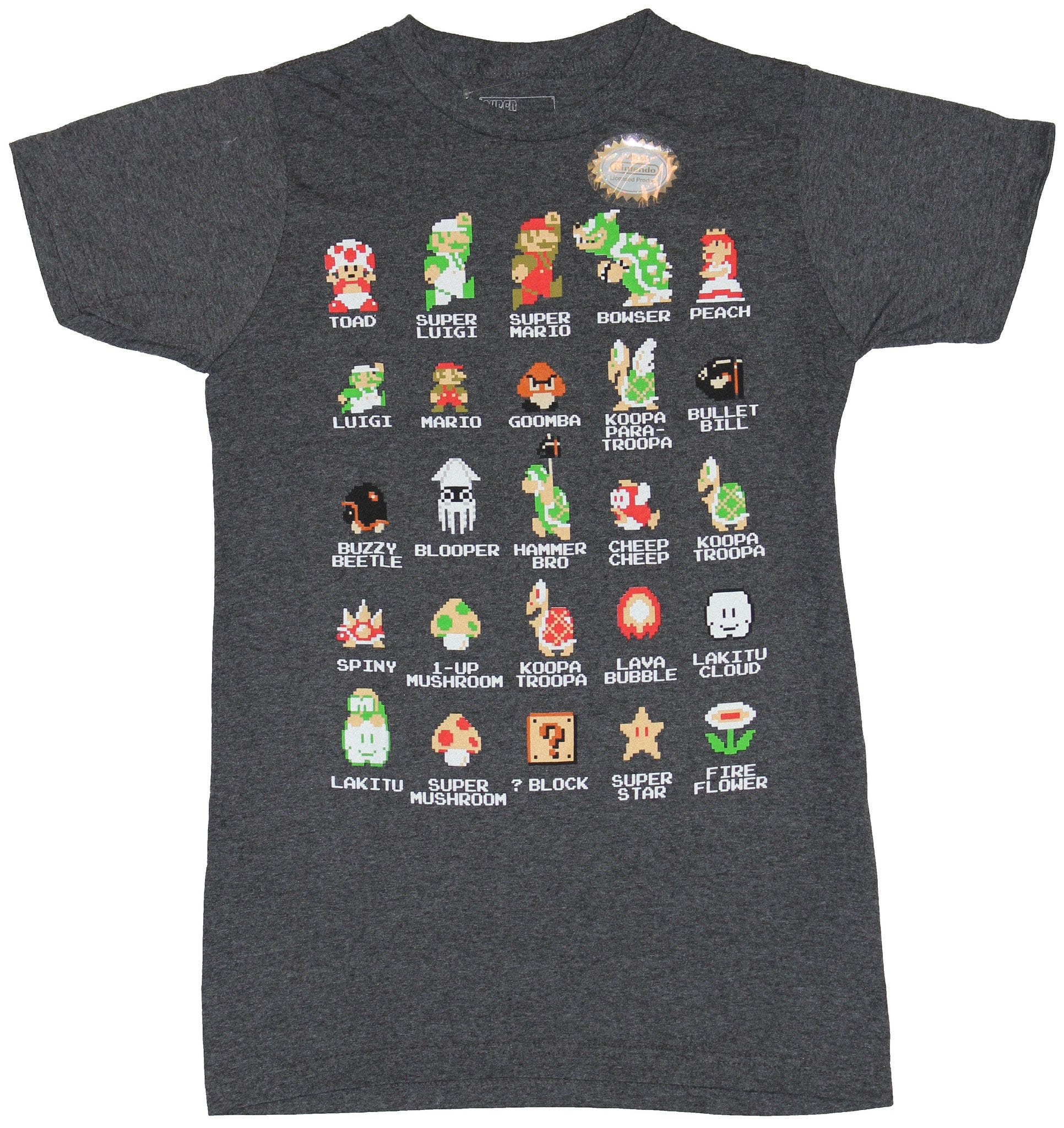 Super Mario Brothers Mens T-Shirt 