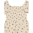 thumbnail image 2 of Modern Moments by Gerber Toddler Girl Romper with Puff Sleeves, Sizes 12M-5T, 2 of 6