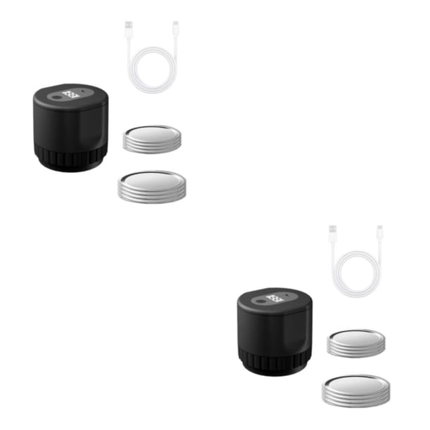 Monstrate Máquina de sellado portátil negra para envasador de alimentos al vacío, rendimiento duradero, duradero y confiable, negro Negro 2Conjunto