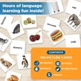 thumbnail image 5 of Tarjetas didácticas de sustantivos de nivel 2 de Thinkpsych | 150 tarjetas ilustradas para materiales de aprendizaje de logopedia y autismo | Tarjetas de aprendizaje de idiomas para jardín de infantes, 5 of 5