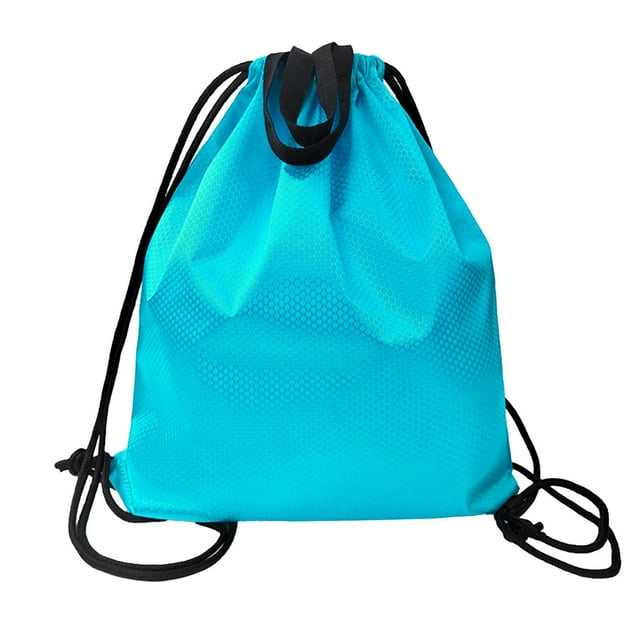 Dvruxg Waterproof Oxford Cloth Sports Backpack, Multi-Functional Drawstring Gym Bag, Foldable Travel Storage Rucksack for Fitness & Outdoor Adventures