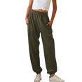 thumbnail image 2 of Pantalones Largos,Pantalones Deportivos con Cintura Elástica Y Tobillo Largo para Mujer Diseño Revolucionario, 2 of 8