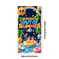 thumbnail image 3 of Decorative Design School's Out Summer Banner Colorful Theme Vacation Banner Kids Party for Summer Celebration Outdoor Activity Holiday Fun, 3 of 8
