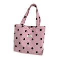 thumbnail image 1 of Bolso pequeño de pana para mujer, bolso multiusos para viajes, playa y trabajo. Rosa, 1 of 9