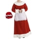 thumbnail image 3 of Disfraz de Señora Claus, disfraz de cosplay, trajes navideños para dama para juego de rol de mascarada. L, 3 of 9